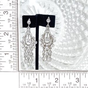 Prom Pageant Bridal Jewelry - Swarovski Mini Chandelier Bridal Prom Earrings Prom Pageant Bridal Jewelry - Swarovski Mini Chandelier Bridal Prom Earrings